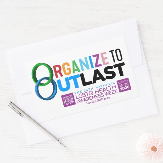 Organize to Outlast Sticker (Envelop)