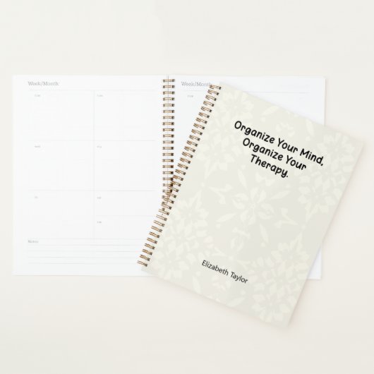 Organize Your Mind, Organize Your Therapy Planner (Display)