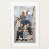 Organizing Mom Photo Personalized White Planner (Voorkant)