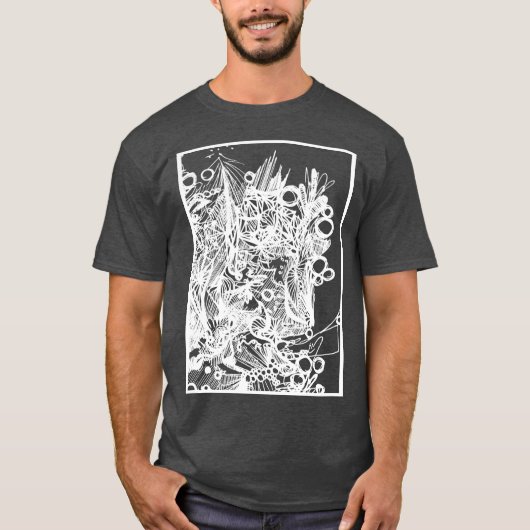 Organza retro t-shirt (Voorkant)