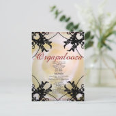 Orgapalooza - Briefkaart (Staand voorkant)