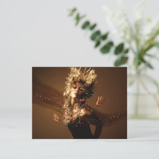 Orgasme Briefkaart (Staand voorkant)