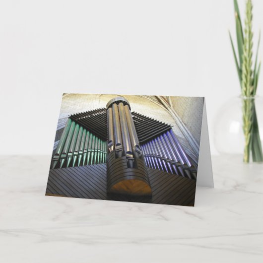 Orgel, Cahors, Frankrijk Kaart (Voorkant)