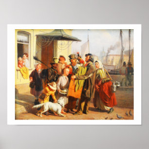 Orgel Draaier Poster