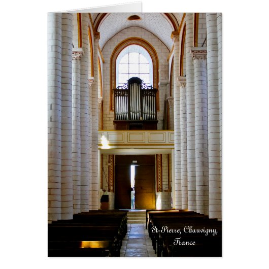 Orgel in Chauvigny, Frankrijk (Voorkant)