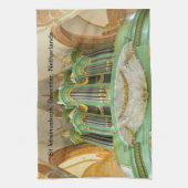 Orgel in St Lebuinuskerk Deventer Theedoek (Verticaal)