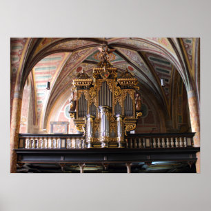 Orgel Pfarrkirche St. Wolfgang am Wolfgangsee Poster
