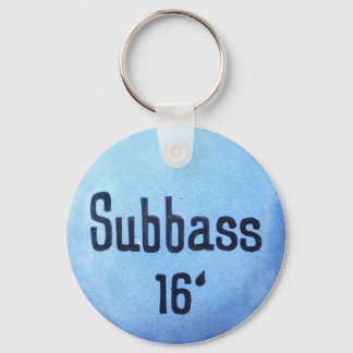 Orgel Schüssel Anhänger Sleutelhanger