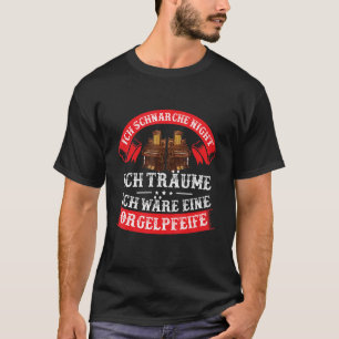 Orgel snurken of gewoon fluiten naar orgelmuziek t-shirt