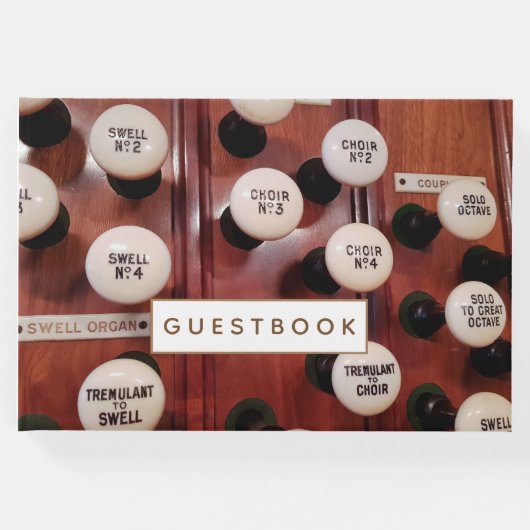 Orgel stopt gastenboek (Voorkant)