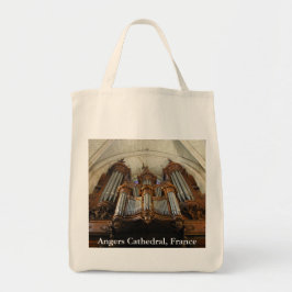 Orgel van de kathedraal van Angers Tote Bag