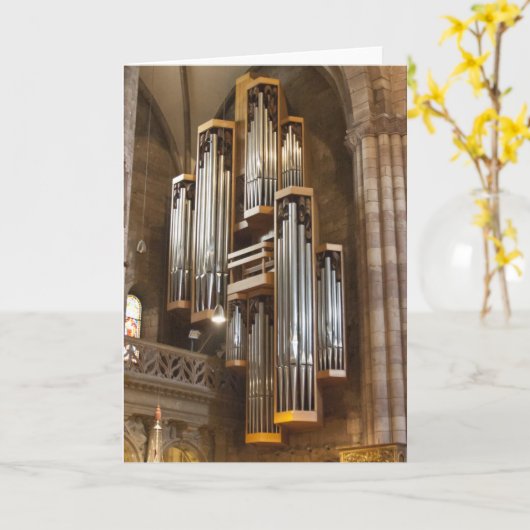 Orgel van de kathedraal van Freiburg Kaart (Gele Bloem)