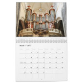 Orgel Wandkalender - Muziekkalender Kalender (Mar 2027)