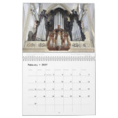 Orgel Wandkalender - Muziekkalender Kalender (Feb 2027)