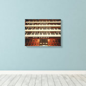 Orgelconsole Canvas Afdruk (Insitu (Houten vloer))