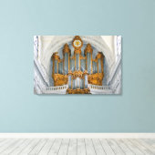 Orgelconsole Canvas Afdruk (Insitu (Houten vloer))