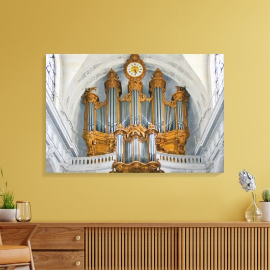 Orgelconsole Canvas Afdruk (Insitu (Woonkamer))