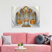 Orgelconsole Canvas Afdruk (Insitu (Woonkamer))