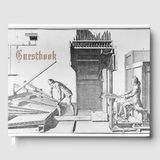 Orgelgastenboek Gastenboek (Voorkant)