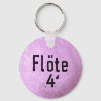 Orgelregister als Schlüssel Anhänger Sleutelhanger