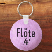 Orgelregister als Schlüssel Anhänger Sleutelhanger (Voorkant)