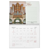 Orgels op hun plaats - horizontale kalender (Mar 2027)