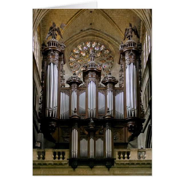 Orgelt van de Kathedraal van Auch (Voorkant)