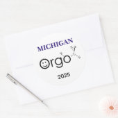 Orgo Smile Sticker (Envelop)