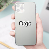 ORGO STICKER (Telefoon)