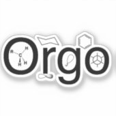 ORGO STICKER (Voorkant)