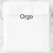 orgo stoel Sticker (Tas)