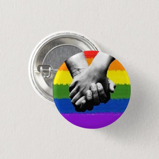 Orgulho LGBT Ronde Button 3,2 Cm (Voorkant /achterkant)