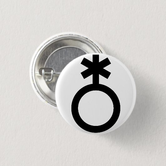 Orgulho Não Binárie Ronde Button 3,2 Cm (Voorkant /achterkant)