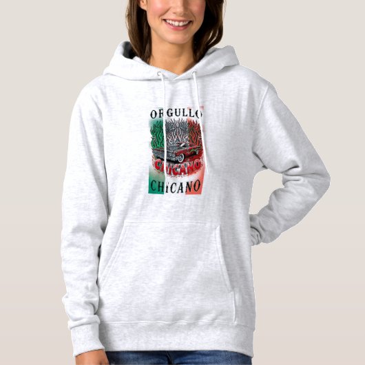 ORGULLO CHICANO Trui Hoodie (Voorkant)