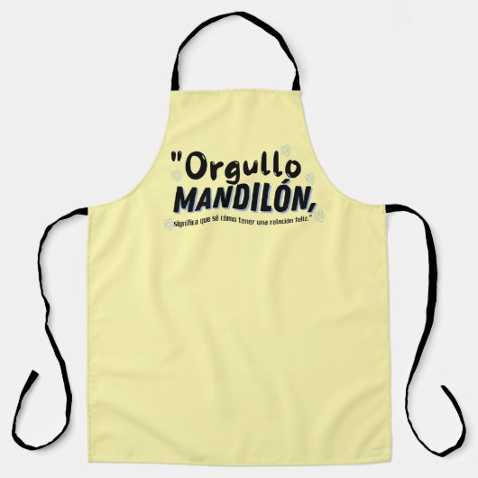 Orgullo Mandilon Schort (Voorkant)