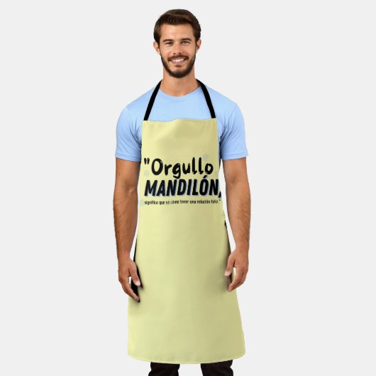 Orgullo Mandilon Schort (Gedragen)