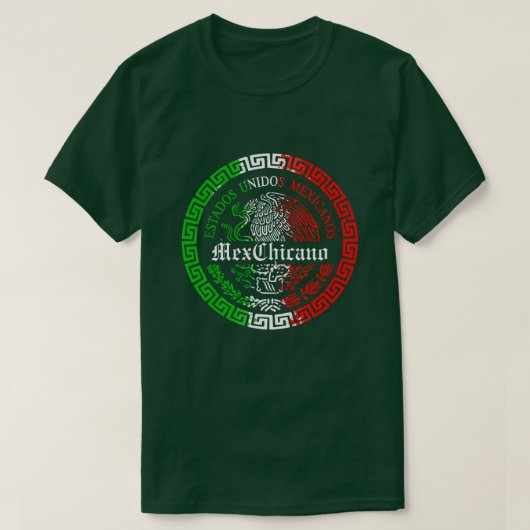 Orgullo Mexicano Chicano aangepaste shirt (Design voorkant)