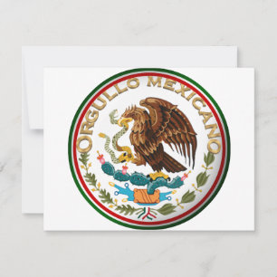 Orgullo Mexicano (Eagle van Mexicaanse vlag) Kaart