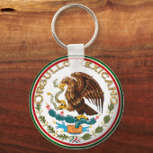 Orgullo Mexicano (Eagle van Mexicaanse vlag) Sleutelhanger (Voorkant)