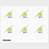 ORI 9 - Rondtrekkers Ronde Sticker (Vel)