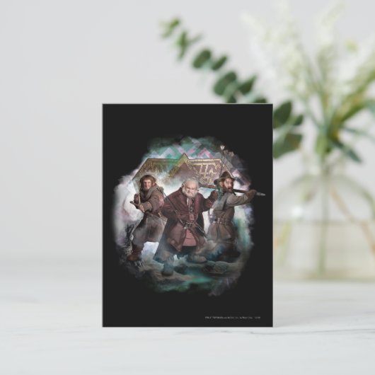 Ori, Dori en Nori Briefkaart (Staand voorkant)