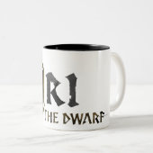 Ori Name Tweekleurige Koffiemok (Voorkant rechts)