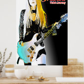 Orianthi Violet Journey Album Hoesje Poster (Keuken)
