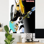 Orianthi Violet Journey Album Hoesje Poster (Thuiskantoor)