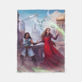Oria's Gambit Fleece Blanket Deken (Voorkant)