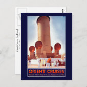 Orient Cruises Big Funnel Briefkaart (Voorkant / Achterkant)