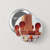 Orient Cruises Big Funnel Ronde Button 5,7 Cm (Voorkant /achterkant)