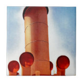 Orient Cruises Big Funnel Tegeltje (Voorkant)