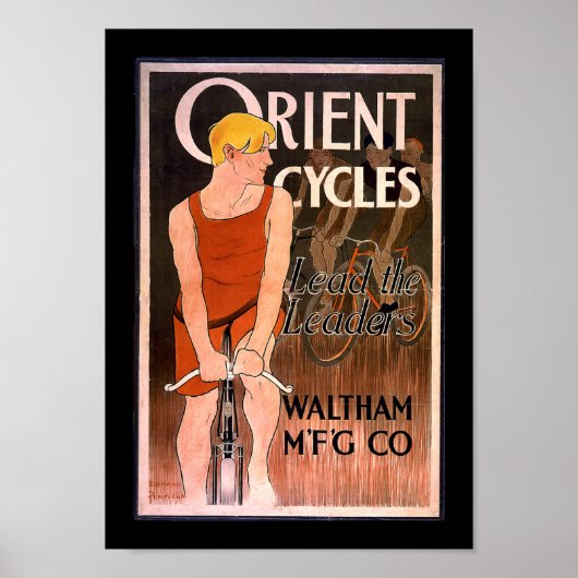 Orient Cycles 1890 Poster (Voorkant)
