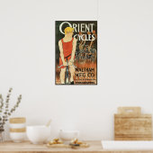 Orient Cycles  Bicycle Advertisation Poster (Keuken)